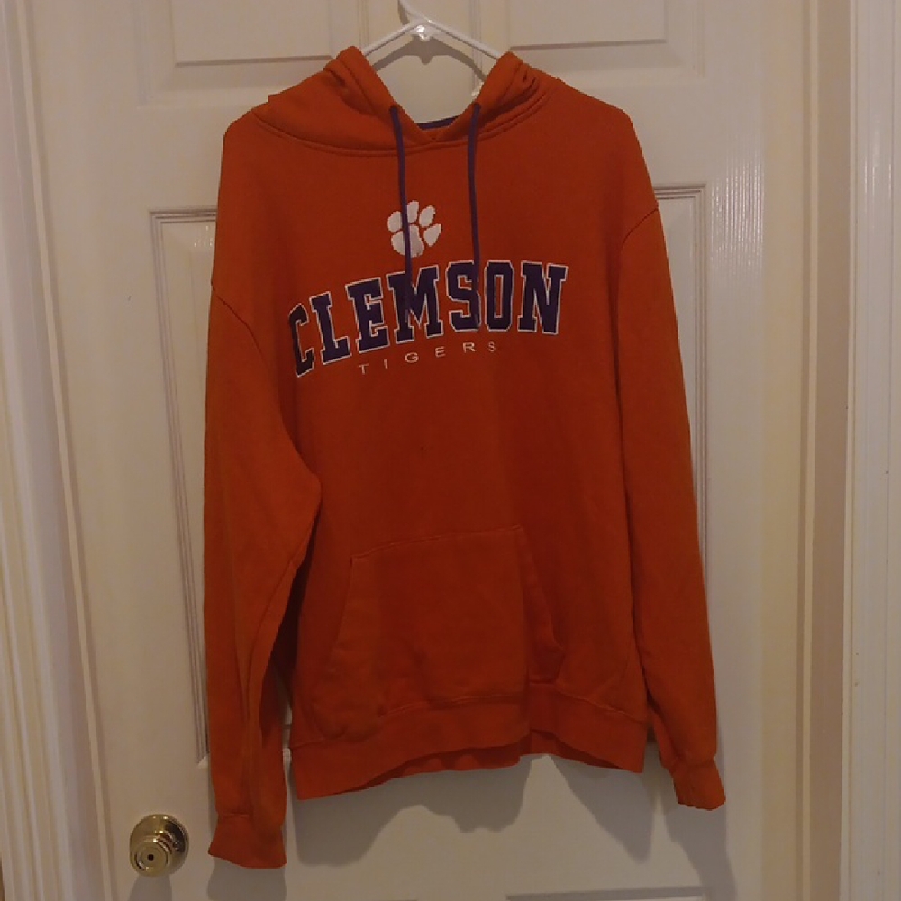 Colosseum Orange Sweater Clemson Style